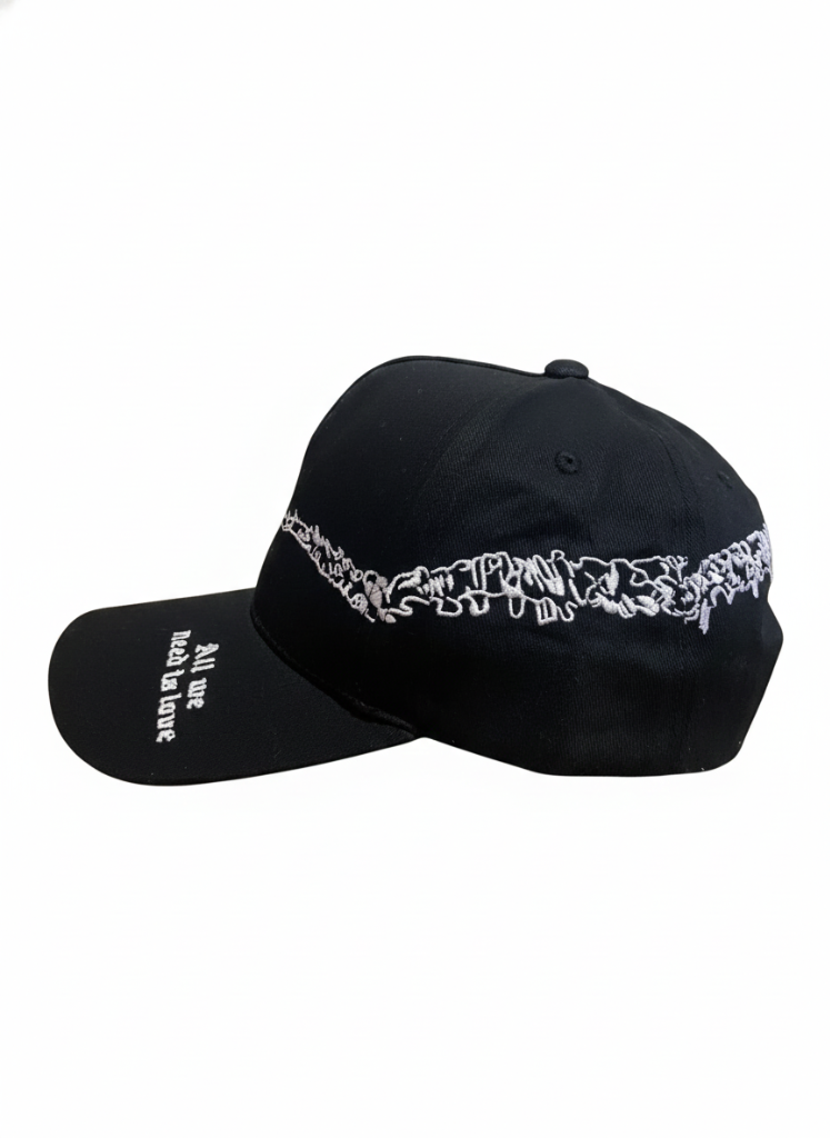 Gorra Canserbero Drop VIDA — Perfil Serpiente Ouroboros